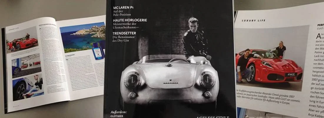 Luxury Life Magazin - CULT Car Artikel